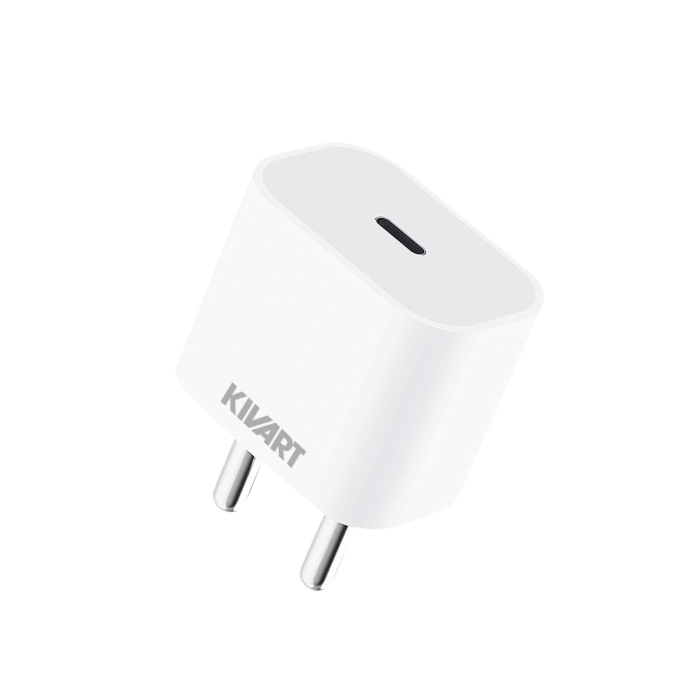 VAYU BEATS 5 W Single Port Mobile Charger  (White)