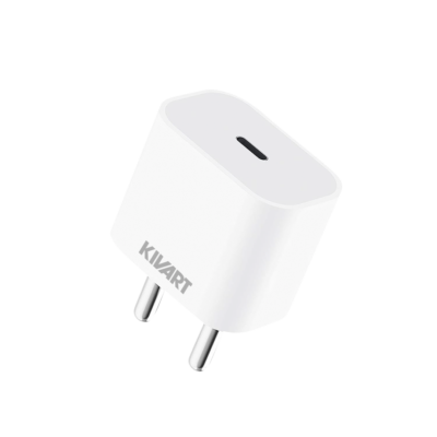 VAYU BEATS 5 W Single Port Mobile Charger  (White)