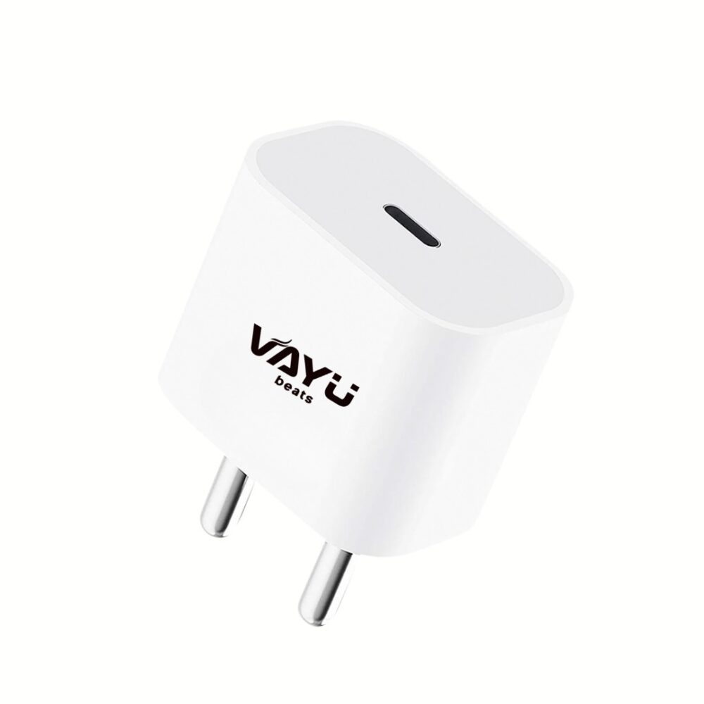 VAYU BEATS MEGAPOWER S1071 Fast Charging Adapter with Type-C Port | Compact & Durable Wall Charger | High-Speed Power Delivery for Smartphones, Tablets & Other USB-C Devices, 20 w - Image 6